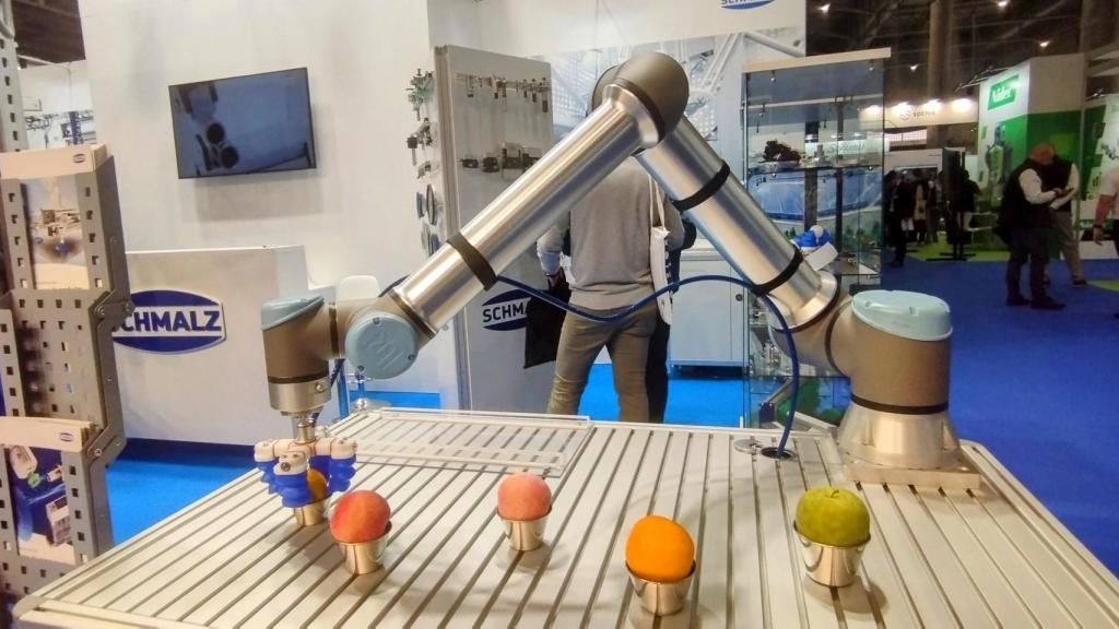 'Cobots' exhibido en la recién clausurada edición del evento.