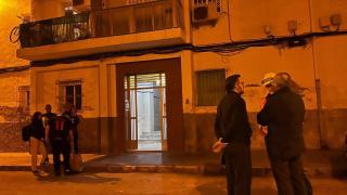 Uno de los bloques afectados en el barrio de San Antón.