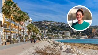 Montaje de Blanca Suárez y Jávea.