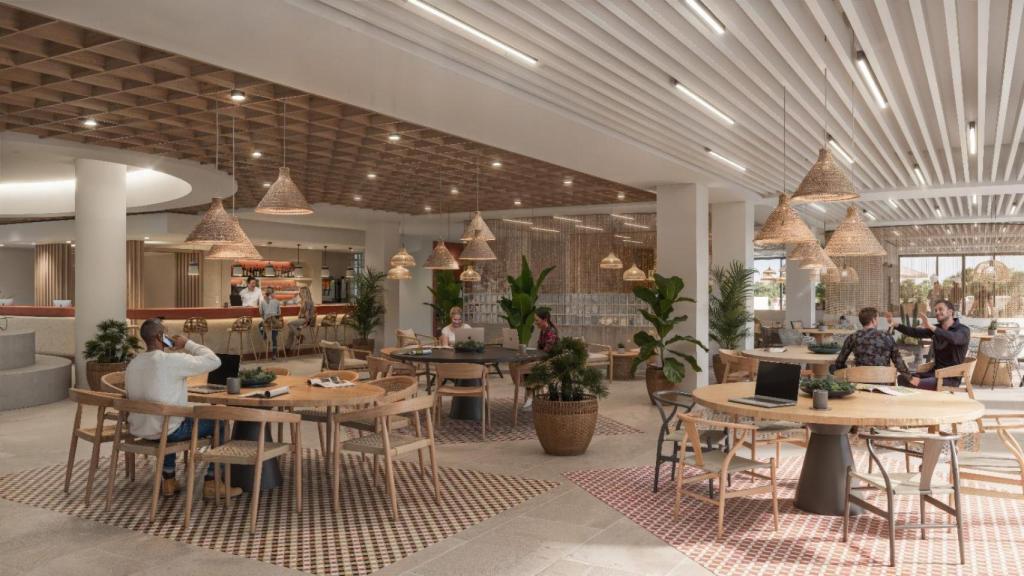 Interior de la nueva residencia en Sevilla que va a gestionar Vibes Stay.