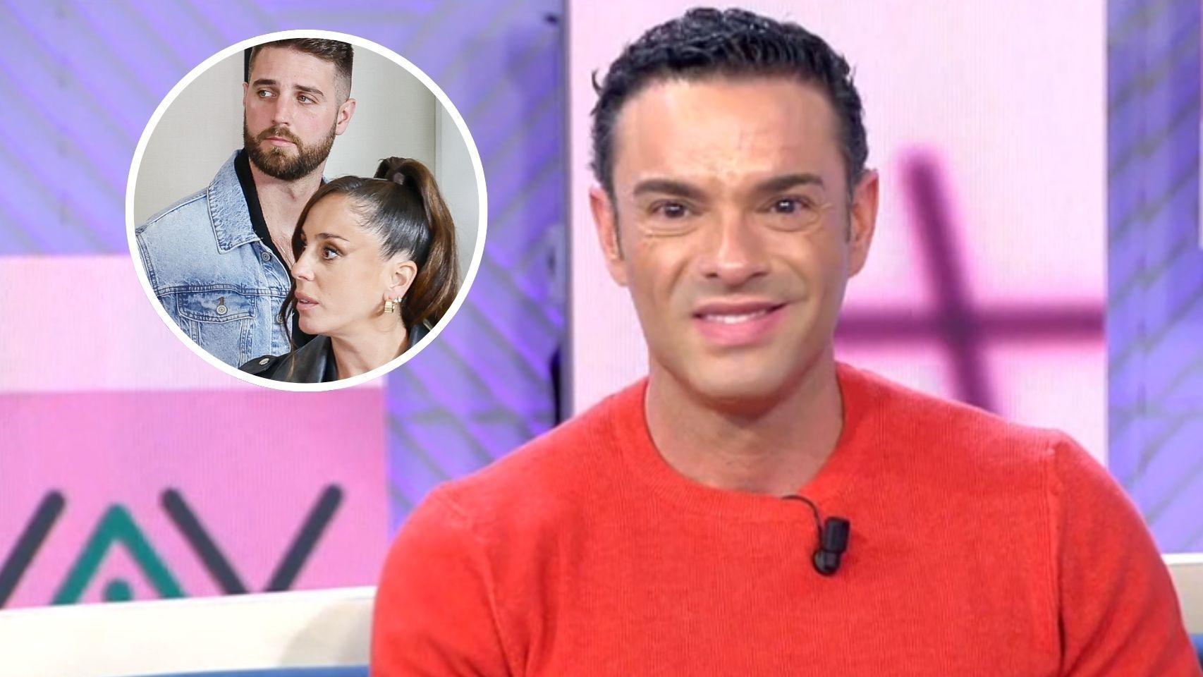 Antonio Rossi y Anabel Pantoja y David Rodríguez, en un fotomontaje