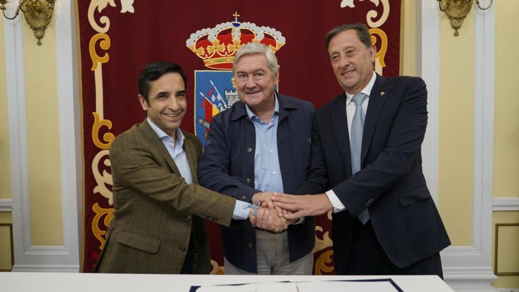 Instante de la firma.