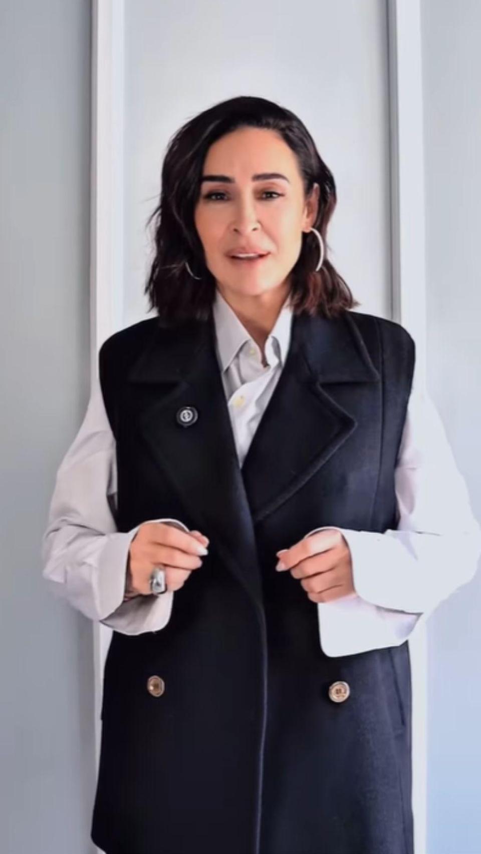 Vicky Martín Berrocal, en sus redes sociales