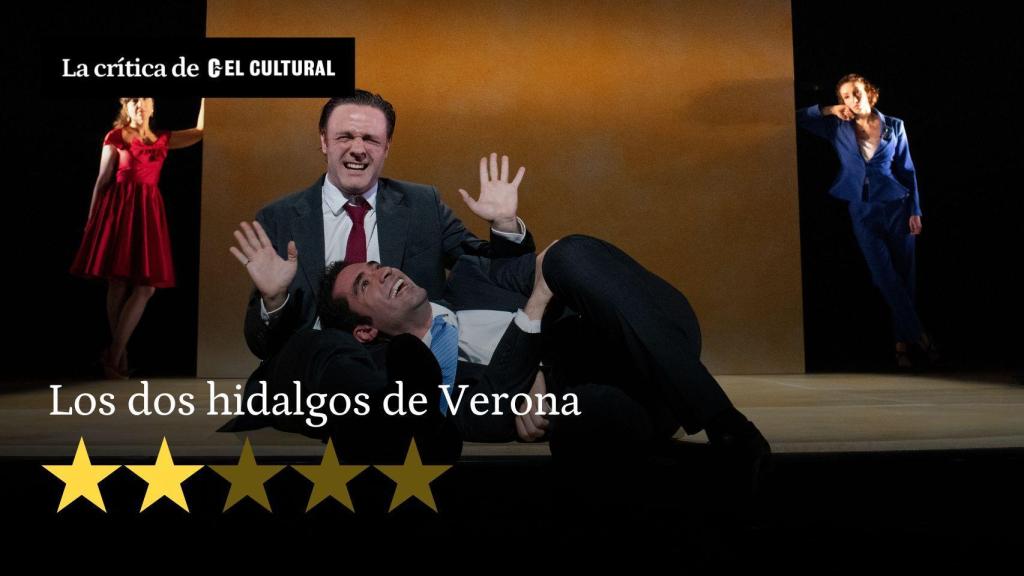 Una imagen de 'Los dos hidalgos de Verona'. Foto: Javier Naval