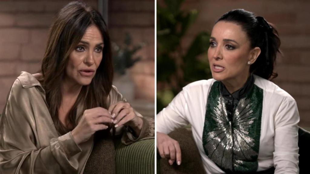 Melani Olivares y Cruz Sánchez de Lara, en 'Madres: desde el corazón'.