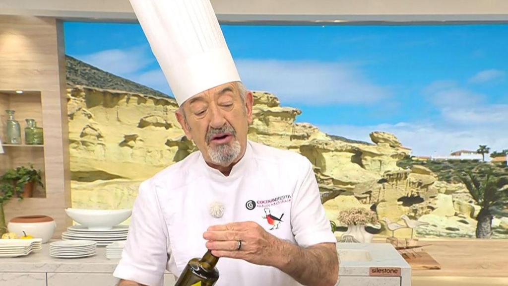 Karlos Arguiñano, en 'La cocina abierta de Karlos Arguiñano'.