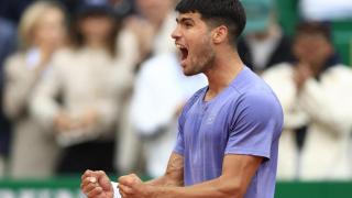 Carlos Alcaraz, en el Masters 1.000 de Montecarlo.