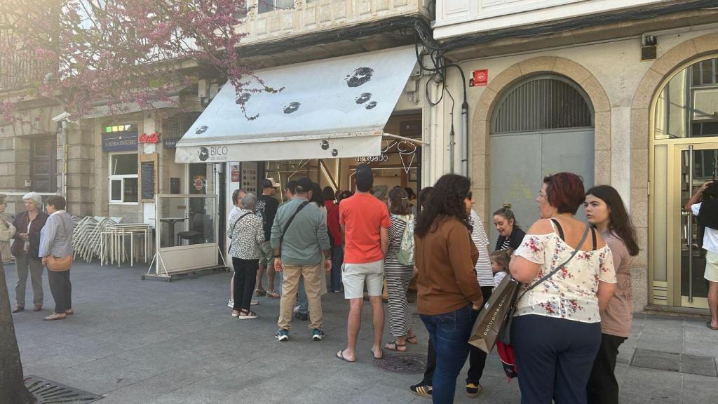 Colas en Bico do Xeado.