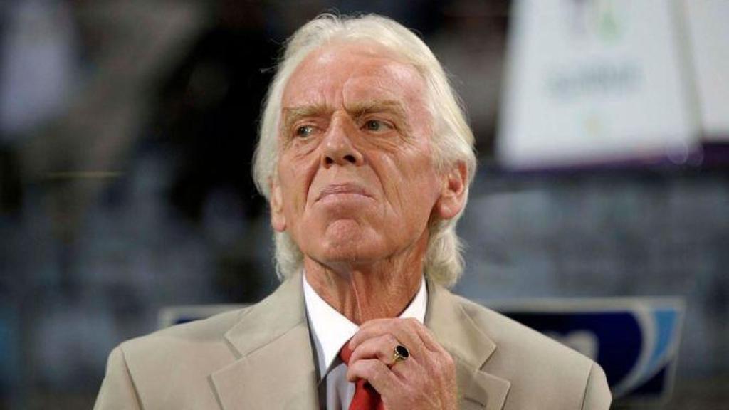 Leo Beenhakker, en un partido.