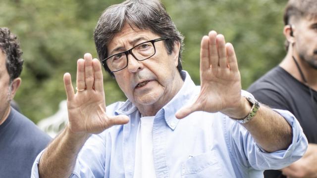 Manuel Gómez Pereira, durante el rodaje de la película. Foto: Mikel Blasco
