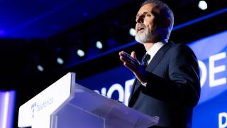 Marc Murtra, durante la junta de accionistas de Telefónica.