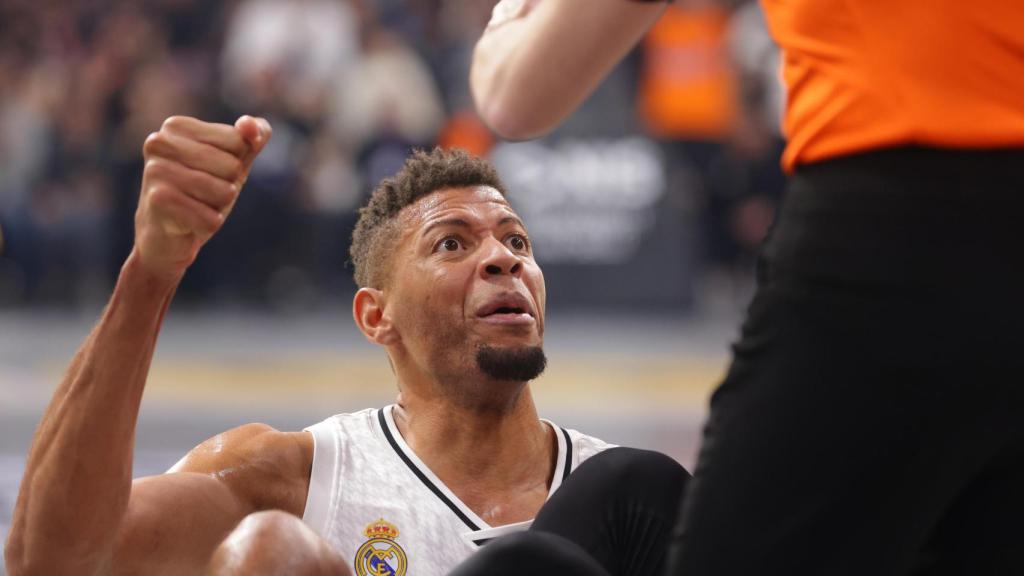 Tavares, en el partido ante el Partizán.