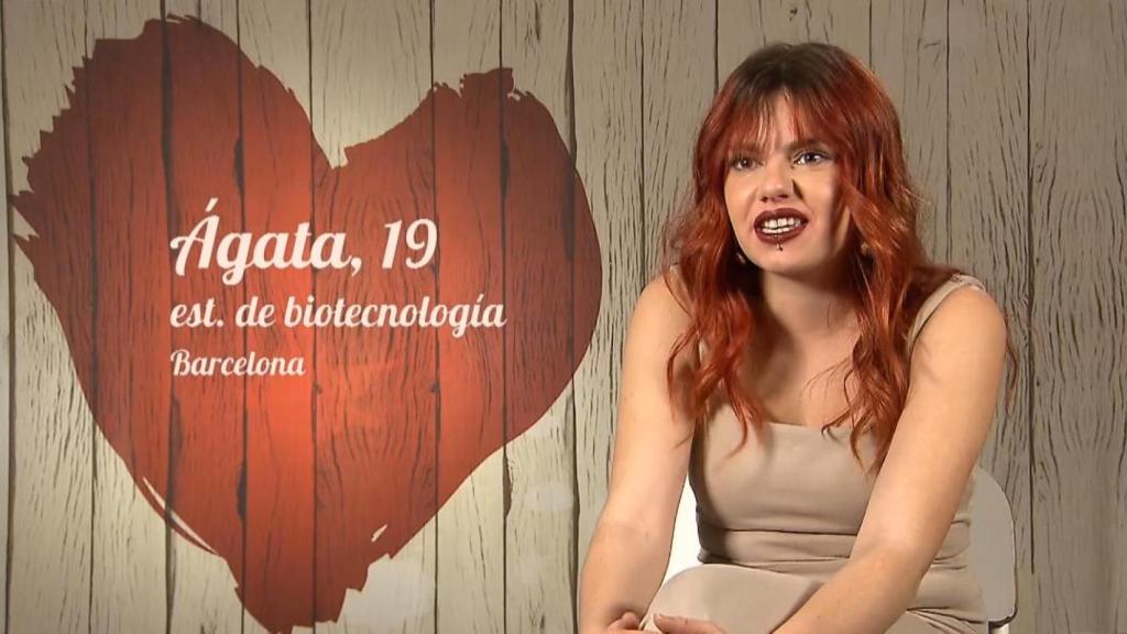 Ágata, en 'First Dates'