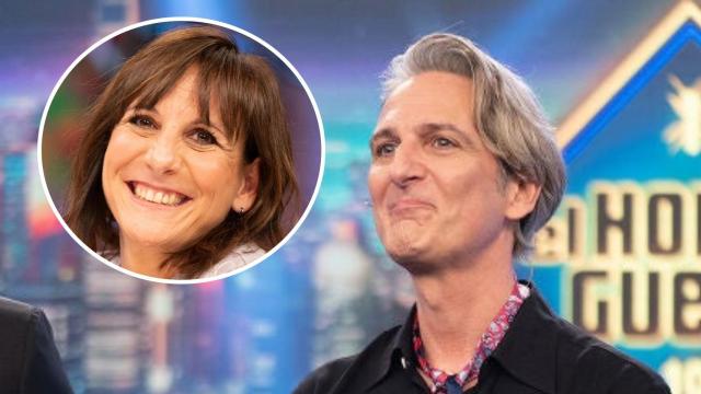 Ernesto Alterio y su hermana Malena en un fotomontaje hecho por BLUPER.