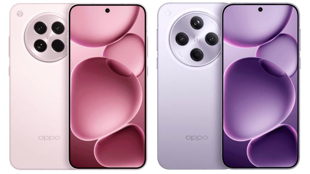 OPPO Find X8s (izq) y Find X8s+ (der)