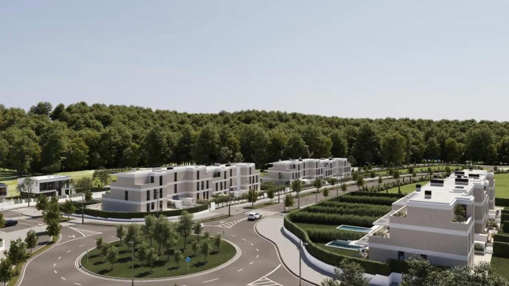 Vista aérea sobre FonteXaz.