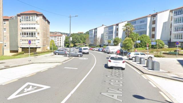 Avenida de Castelao, en Santiago.