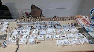 Joyas robadas en Santiago de Compostela.