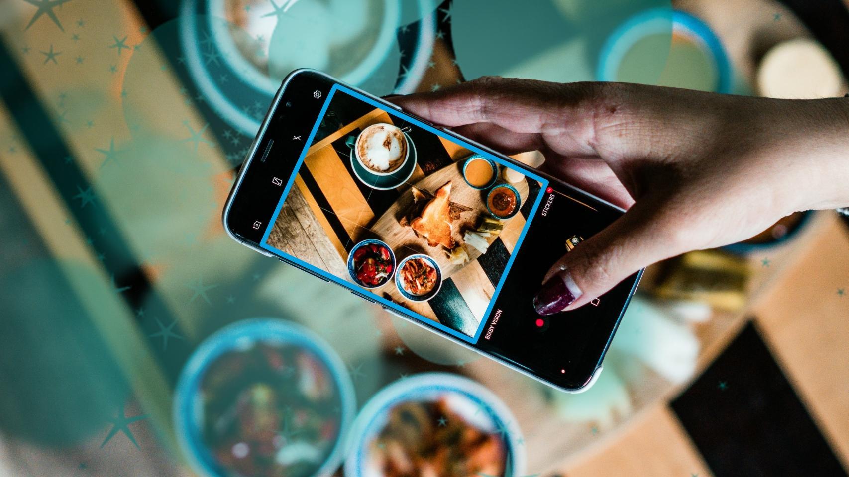 Haciendo una foto con IA