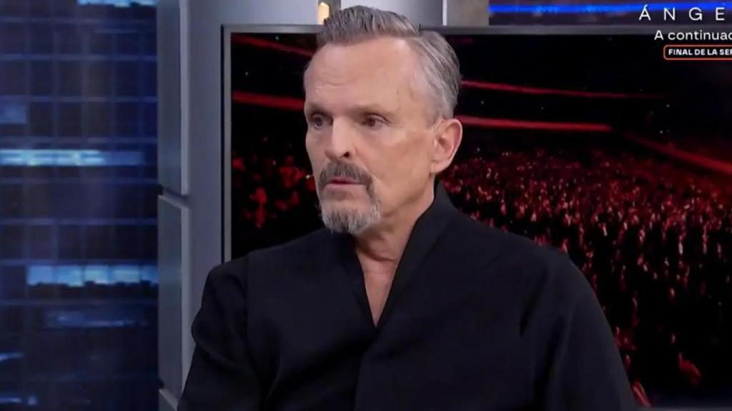 Miguel Bosé en 'El Hormiguero'.