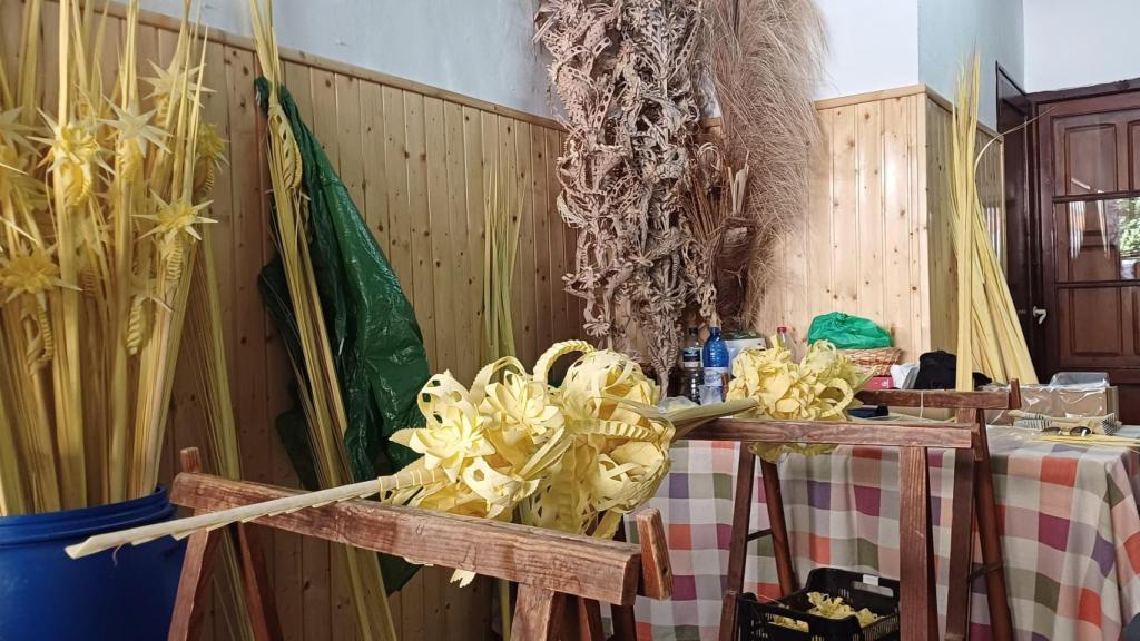 Alguna de las palmas más elaboradas.