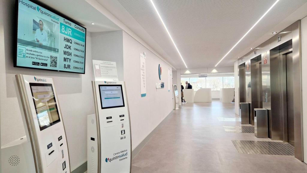 Las nuevas salas de consultas de este centro hospitalario en Marbella.