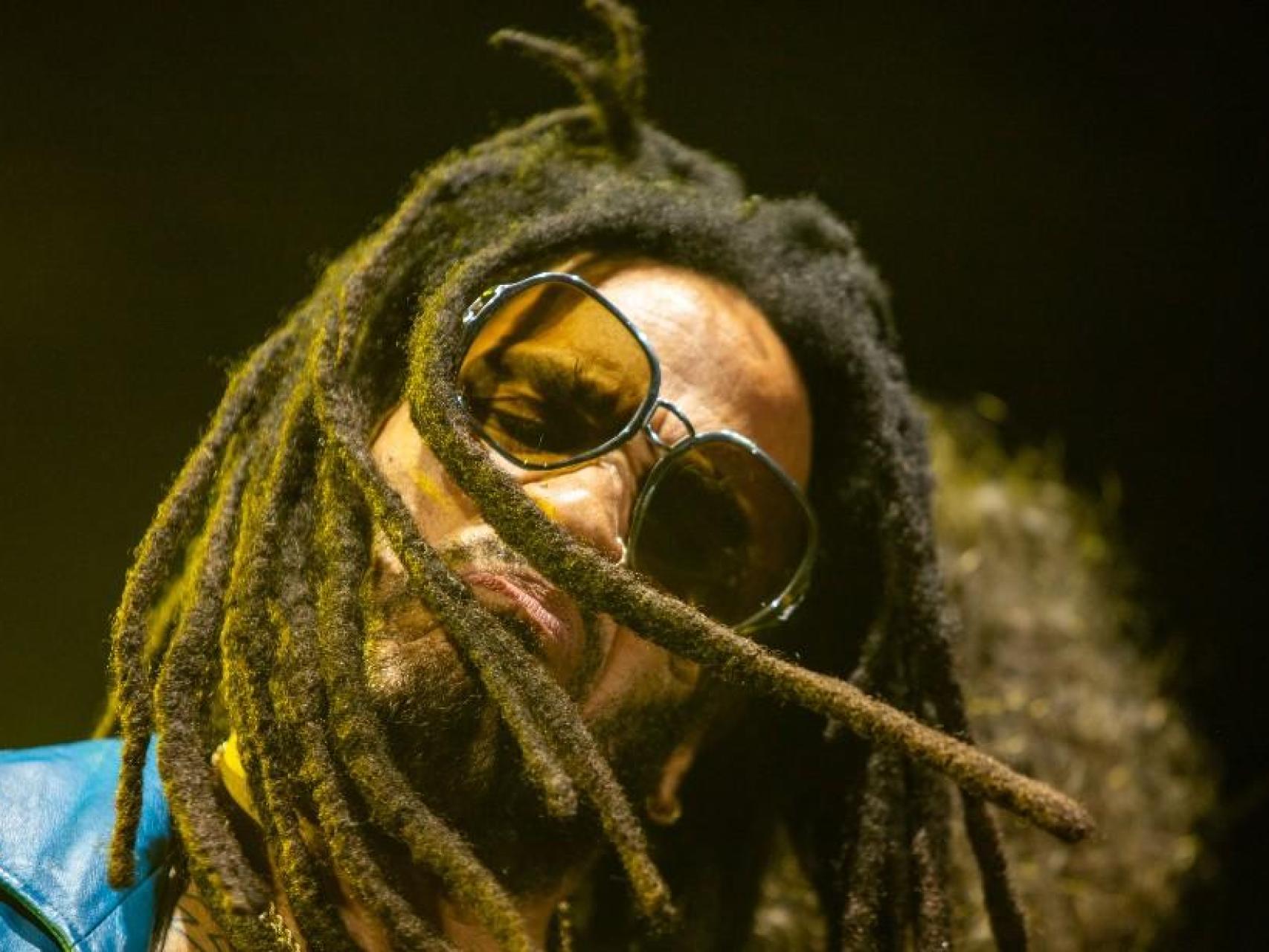 El cariño a Galicia de Lenny Kravitz en su concierto de A Coruña: 