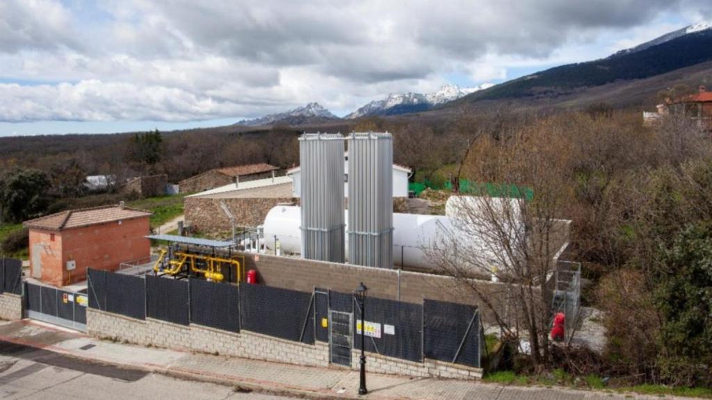 Planta de GNL de Madrileña Red de Gas en Miraflores de la Sierra, Madrid.