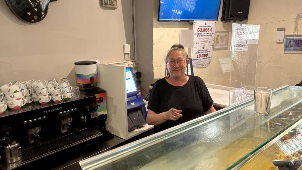 Pilar del bar San Martino de Bombuey