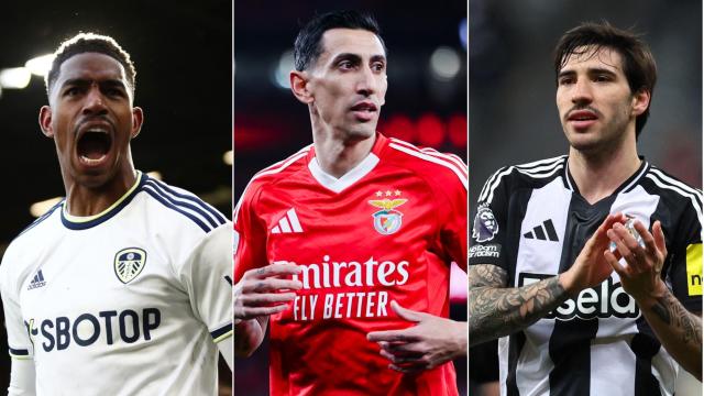 Junior Firpo, Ángel Di María y Sandro Tonali, investigados por apuestas ilegales.