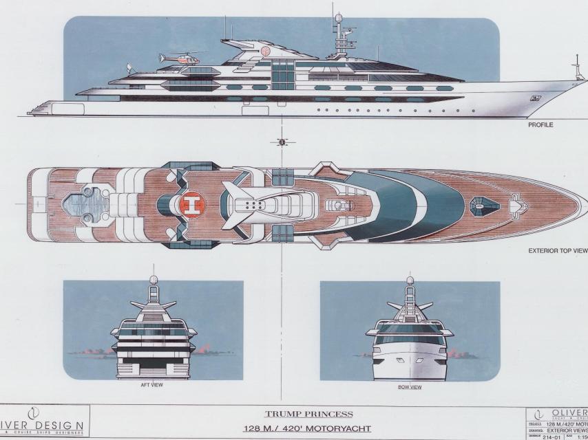 Vistas externas del 'Trump Princess' diseñado por Jaime Oliver.