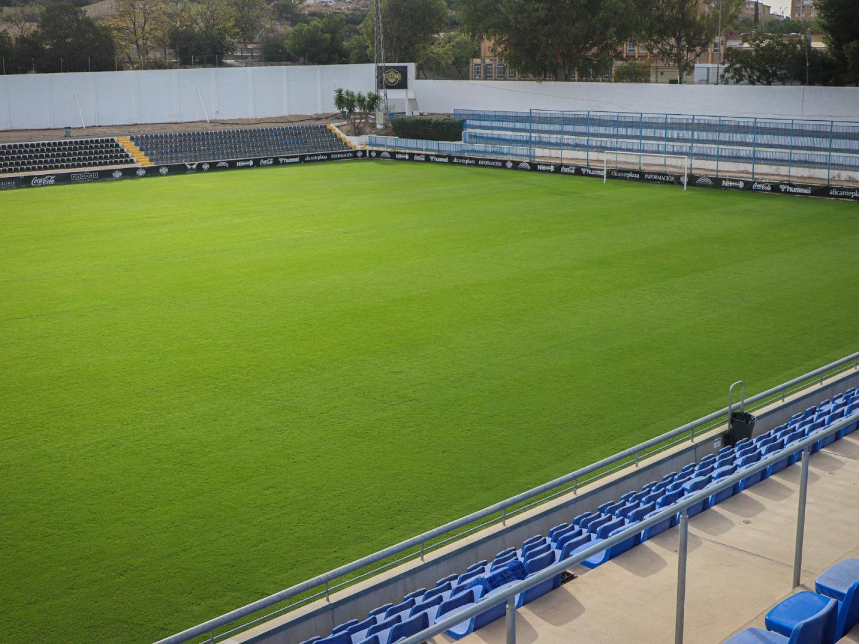 Lío con el cambio de estadio: el Ayuntamiento acelera las obras para que el  Intercity juegue ante Murcia y Hércules en el Solana
