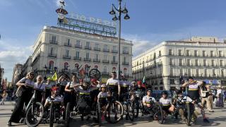 'ENKI&Alda no Camiño': El reto de nueve etapas desde el km 0 de Madrid hasta Santiago