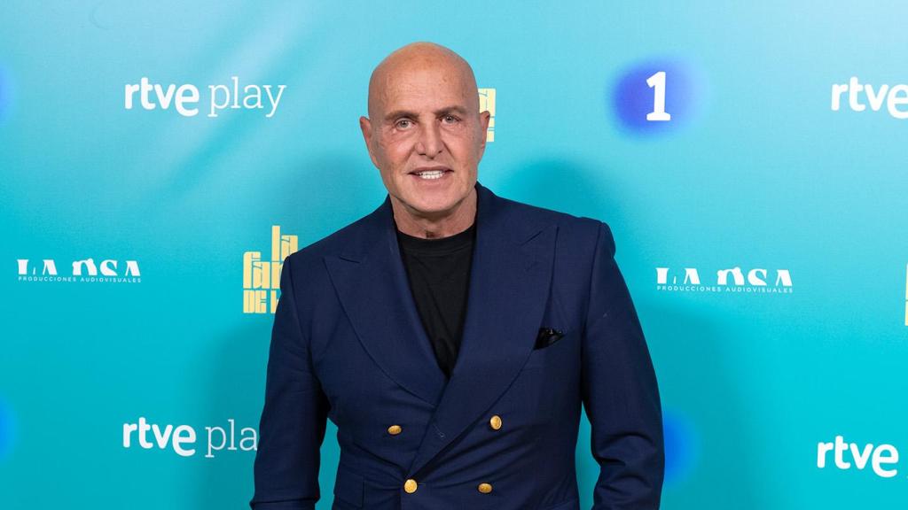 Kiko Matamoros, en la presentación de 'La familia de la tele'.