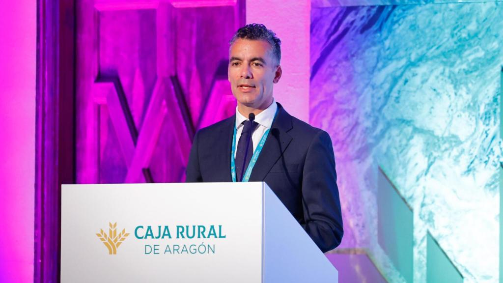Luis Ignacio Lucas, director general de Caja Rural de Aragón