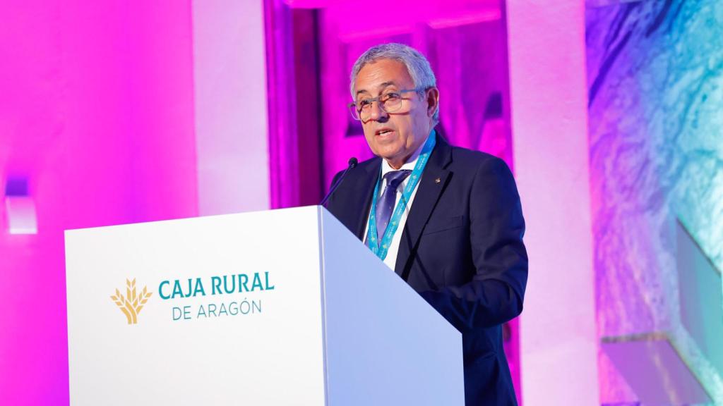 Luis Olivera, presidente de Caja Rural de Aragón