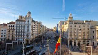 Plaza España, Zaragoza.