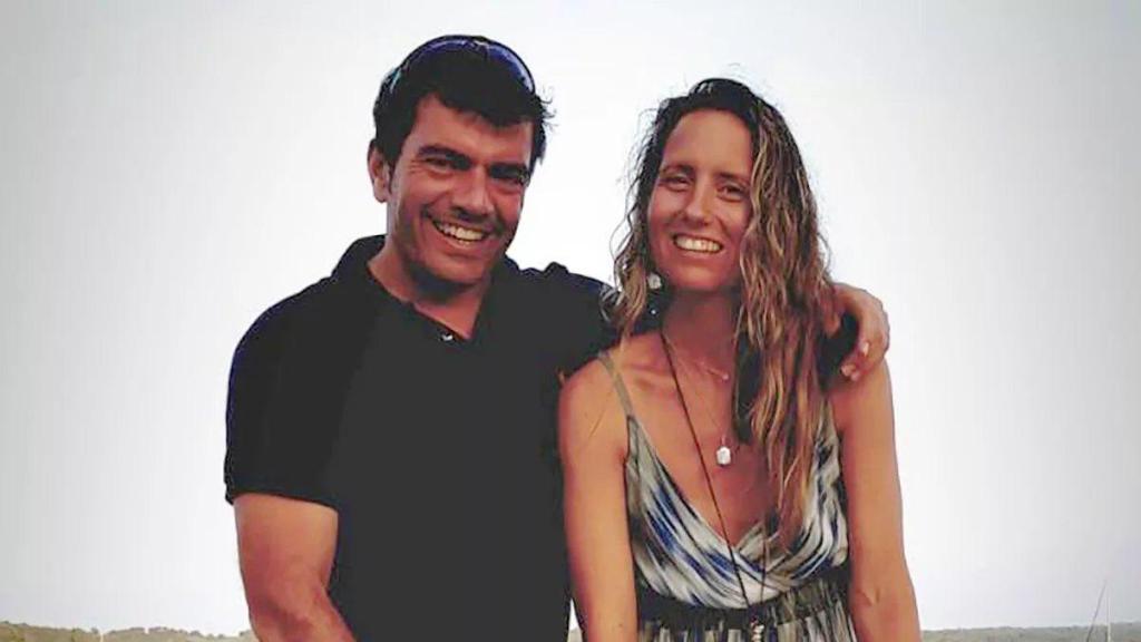 Agustín Escobar y Mercè Camprubí, en una foto familiar.