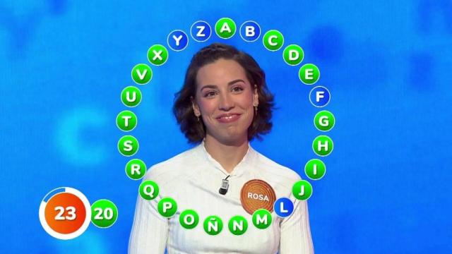 Rosa Rodríguez en ‘Pasapalabra’.