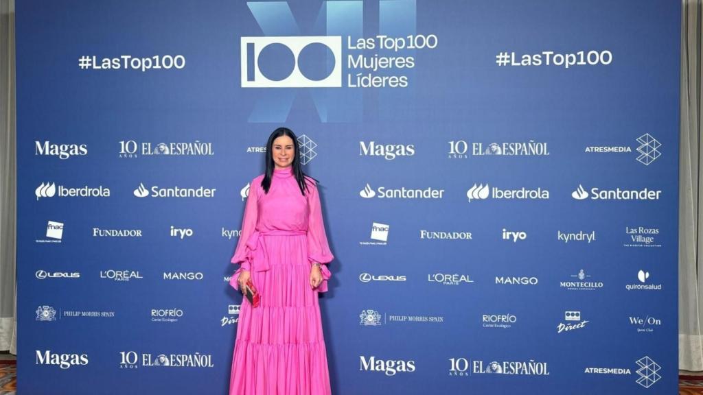 Patricia en la gala Top 100