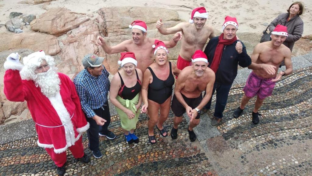Golfiños de Riazor en Navidad.