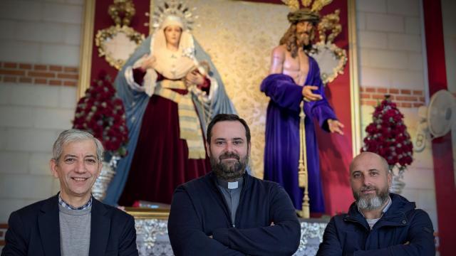 José Pérez, Pablo Márquez y Benjamín Pastor, figuras claves de la corporación.