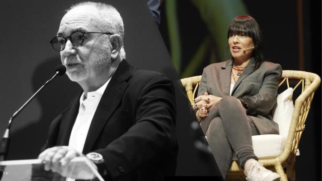 A la izquierda Vicente Tarancón, fundador de Luanvi, fallecido en la dana; a la derecha, Paula Tarancón, su hija. EE