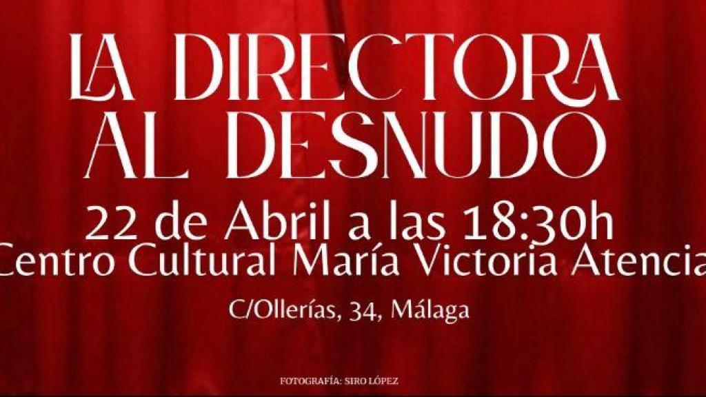 Una imagen del cartel de la obra.