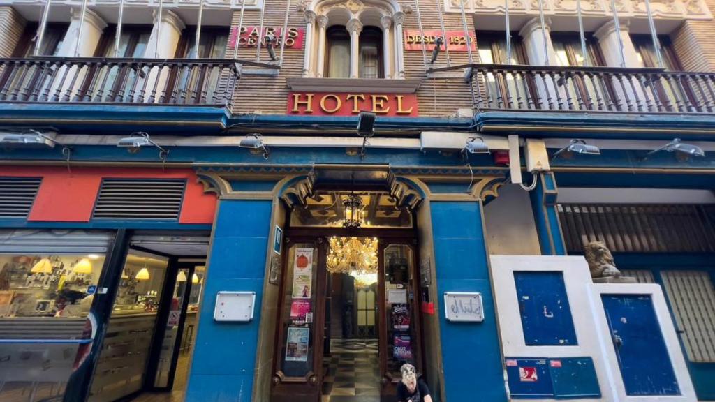 La fachada del Hotel París, en una imagen de archivo.