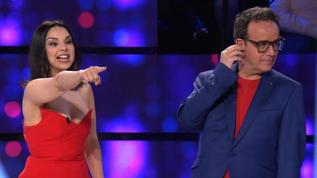 Àngel Llàcer y Chenoa en 'Tu cara me suena'.