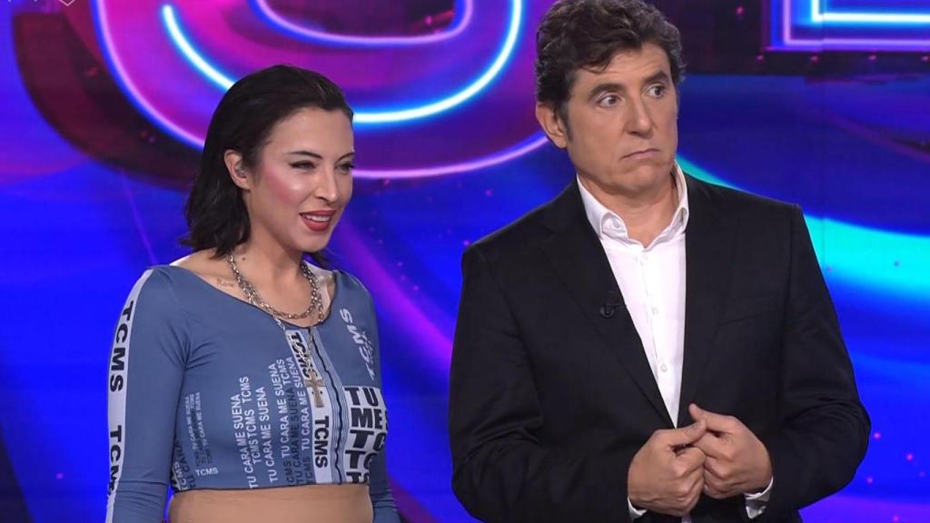 Gisela y Manel Fuentes en 'Tu cara me suena'.