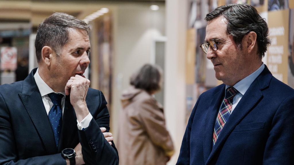 Gerardo Cuerva y Antonio Garamendi, presidentes de Cepyme y CEOE.