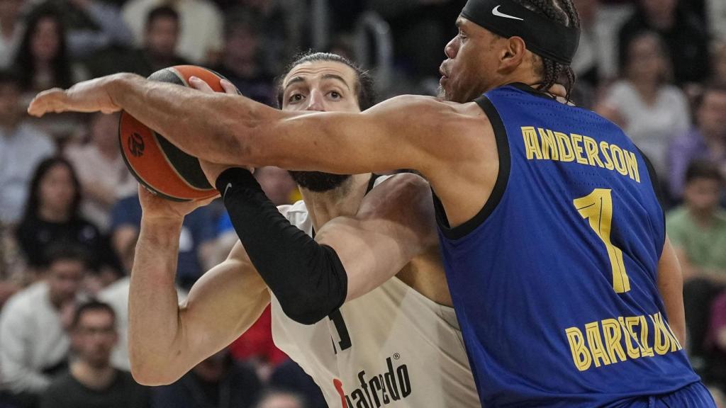 Anderson, del Barça de basket, en acción.