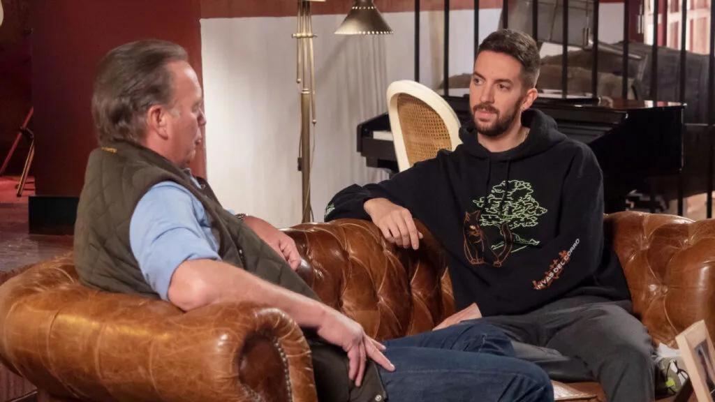 Bertín Osborne con David Broncano en 'Mi casa es la tuya'.